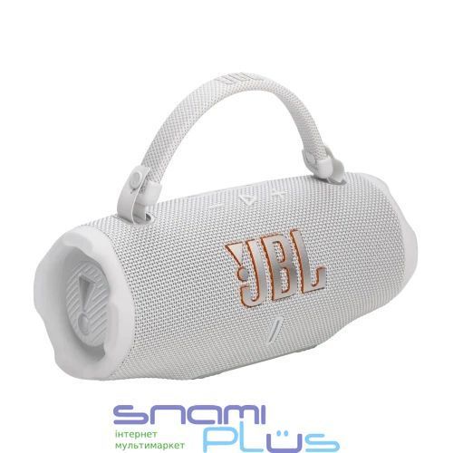 Колонка портативная 2.0 JBL Charge 6, White (JBLCHARGE6WHT) 311022 фото