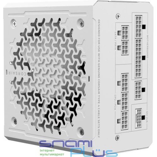 Блок живлення 1000 Вт, Corsair RM1000e, White (CP-9020294-EU) 322020 фото