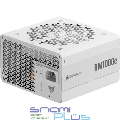 Блок живлення 1000 Вт, Corsair RM1000e, White (CP-9020294-EU) 322020 фото
