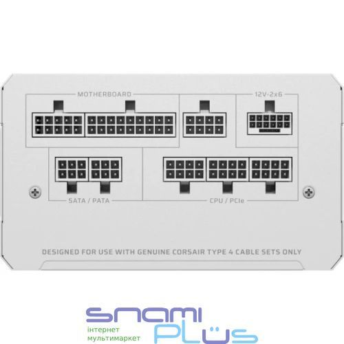 Блок живлення 1000 Вт, Corsair RM1000e, White (CP-9020294-EU) 322020 фото