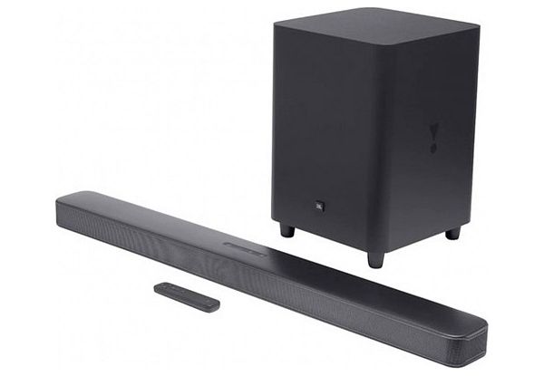 Колонка портативная 5.1 JBL Bar Deep Surround, Black, 5 x 50 Bт, 300 Вт, Bluetooth/HDMI/USB/Lan/WiFi, питание от сети (JBLBAR51IMBLKEP) 193424 фото