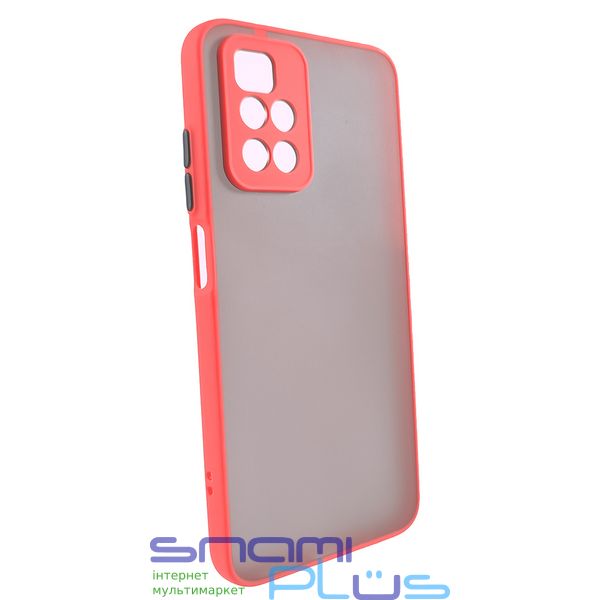 Накладка силиконовая для смартфона Xiaomi Redmi 10, Gingle Matte Case (strong) Red 249571 фото