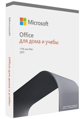Програмне забезпечення Microsoft Office для дому та навчання 2021 для 1 ПК (Win або Mac) FPP - коробкова версія, російська мова (79G-05423) 238892 фото
