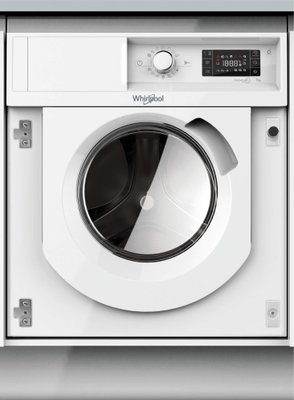 Вбудована пральна машина Whirlpool BI WMWG 71484 E, White, 7кг, фронтальна, 14 програм, дисплей, 1400 об/хв, клас енергоспоживання A+++, 82x59.5x54.5 см 255620 фото