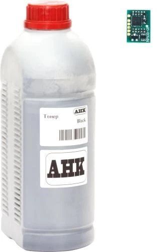 Тонер + чіп OKI B721/B731, MB760/MB770, Black, 560 г, AHK (3202933) 246452 фото