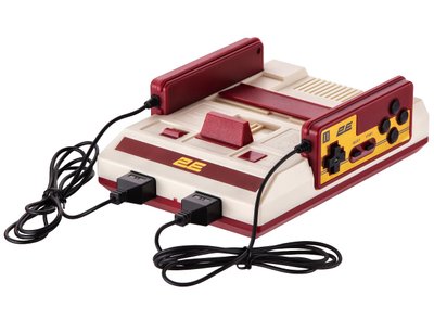 Ігрова приставка 2E '8 bit', White/Red, 298 ігор, 2 дротові джойстики, AV підключення, підтримка картриджів для Dendy / Famicom (2E8BAVWD288) 269980 фото