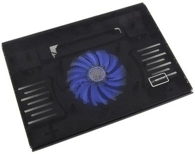 Підставка для ноутбука до 15.6' Esperanza EA142 Solano, 120 мм (1200 rpm, 15 dBA), LED підсвічування, 340х250х30 мм, 599 г 191600 фото