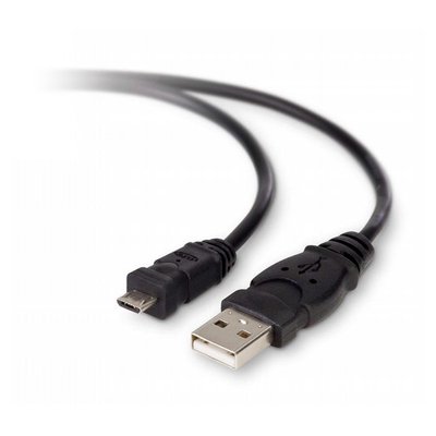 Кабель USB - micro USB 0.8 м ATcom Black 63094 фото