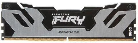 Пам'ять 16Gb DDR5, 8000 MHz, Kingston Fury Renegade, Black/Silver (KF580C38RS-16) 284322 фото