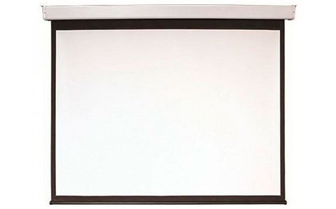 Настінний екран 2E, 100', 4:3, 200х150 см, моторизований механізм, матове біле полотно, укріплене скловолокном, 9 кг (0043100E) 190866 фото