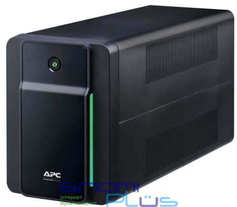 Источники бесперебойного питания APC Back-UPS 1200VA, Black, 650 Вт, 4xSchuko, AVR, защита RJ45, IP20, 190x140x390 мм, 7.6 кг (BX1200MI-GR) 243358 фото