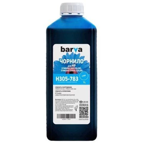 Чорнило Barva HP №305, DeskJet 2320/2710/2720/2721/2723, Cyan, 1 л (H305-783) 227638 фото