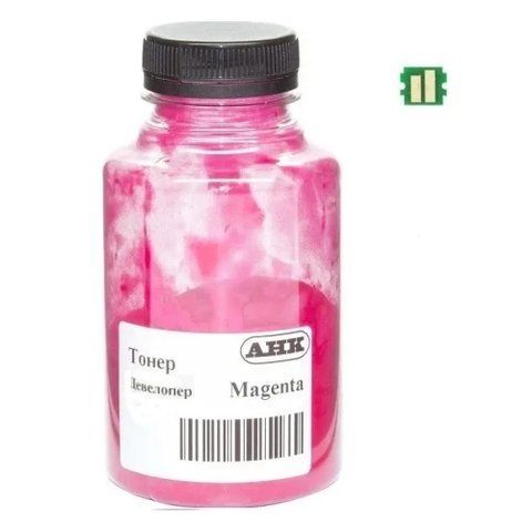 Тонер + девелопер + чип Kyocera TK-5370, Magenta, 140 г / 5000 копий, AHK (50000577) 324483 фото