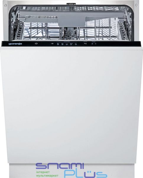 Встраиваемая посудомоечная машина Gorenje GV620E10, White, комплектов посуды 14 шт, программ мойки 5, кнопочное, A++, 81.5x59.8x55 см 226803 фото