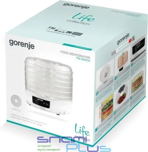 Сушарка овочів та фруктів Gorenje FDK500GCW 226899 фото