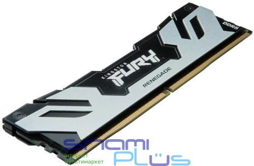 Память 16Gb DDR5, 8000 MHz, Kingston Fury Renegade, Black/Silver (KF580C38RS-16) 284322 фото