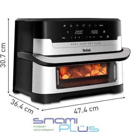 Мультипіч Tefal Dual Easy Fry Flex (EY922DE0) 327712 фото