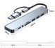 Хаб USB Fenvi F-TUH8, Grey 309460 фото 2