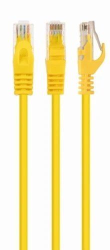 Патч-корд 1.5 м, UTP, Yellow, Cablexpert, Cat.6, CCA, PVC (PP6U-1.5M/Y) 315243 фото