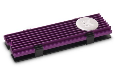 Радіатор для M.2 EKWB, Purple, для формата 2280, роз'єм M.2 (NGFF), алюміній (3830046994745) 249188 фото