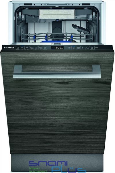 Вбудована посудомийна машина Siemens SR75EX05ME, Black, комплектів посуду 10 шт, програм миття 6 шт, електронний, A++, 81.5x44.8x55 см 227671 фото
