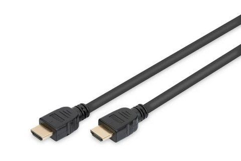 Кабель HDMI (M) - HDMI (M), 3 м, Black, Assmann, V2.1, 8K / 60 Гц (AK-330124-030-S) 309963 фото