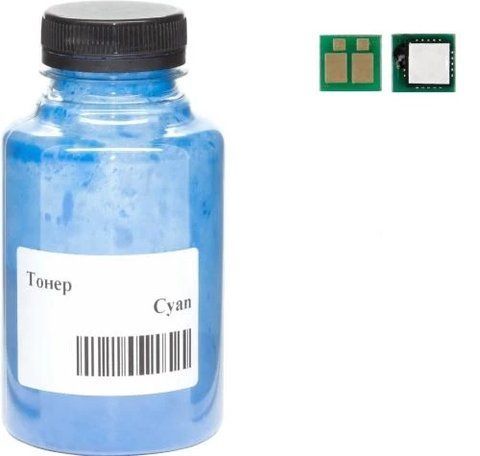 Тонер + чип Canon MF641/643/645, LBP621/623, Cyan, 35 г / 1200 копий, AHK (3203610) 249107 фото