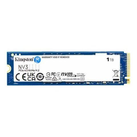 Твердотільний накопичувач SSD 1Tb, Kingston NV3, PCI-E 4.0 x4, M.2 (SNV3S/1000G) 291533 фото