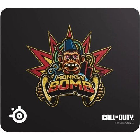 Коврик SteelSeries QcK L Call of Duty Zombies Edition, Black (63449) 305916 фото
