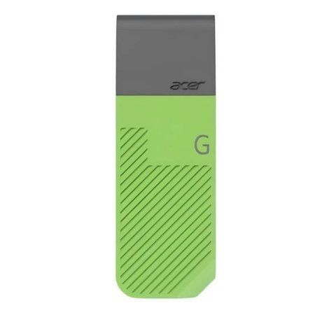 Флеш накопичувач USB 64Gb Acer UP200, Green, USB 2.0 (BL.9BWWA.558) 327377 фото