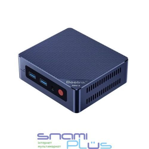 Неттоп Beelink MINI S12, Navy Blue, N95, 12Gb, 256Gb, UHD, Win11P 327186 фото