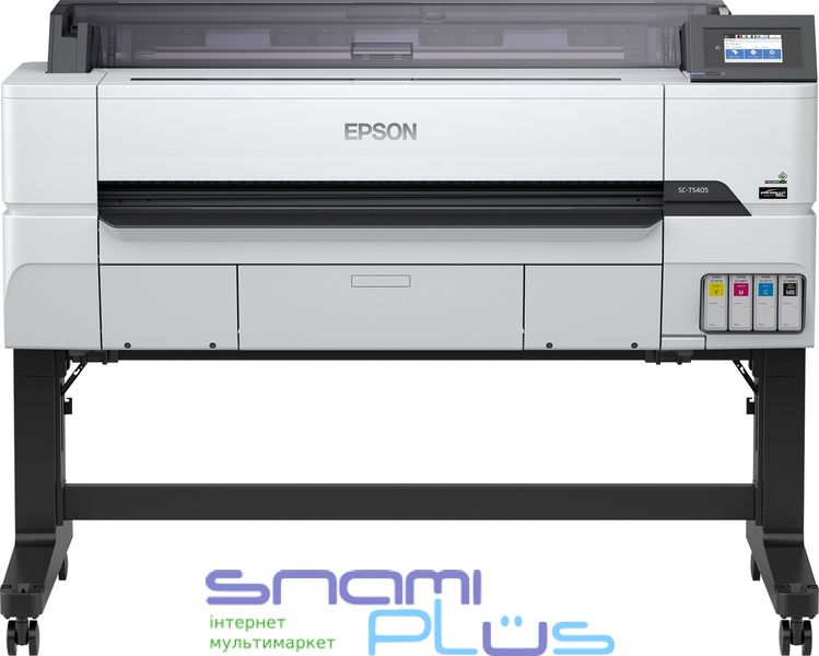 Принтер струйный цветной A0 Epson SureColor SC-T5405 36', Grey, WiFi, 2400x1200 dpi, до 22 сек (А1), сенсорный дисплей 4.3”, USB / GLan, картриджи T41Fx (C11CJ56301A0) 253349 фото