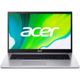 Ноутбук 17' Acer Aspire 3 A317-54-530K (NX.K9YEU.00D) Pure Silver 17.3' FullHD 1920x1080 IPS матовий, Intel Core i5-1235U 0.9-4.4GHz, RAM 16GB, SSD 512GB, Intel Iris Xe Graphics, DOS 291883 фото