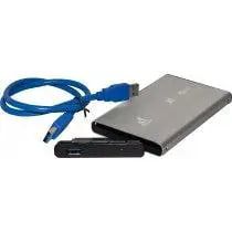 Кишеня зовнішня 2.5' 1stCharger, Grey, USB 3.0, 1xSATA HDD/SSD, живлення по USB (HDE1STU3530BG) 253383 фото