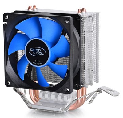 Кулер для процесора Deepcool ICE EDGE MINI FS V2.0, алюміній/мідь, 1x80 мм, для Intel 1700/1200/115x, AMD AM5/FM4, висота 112 мм 114906 фото