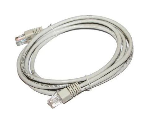 Патч-корд 2 м, UTP, Grey, Cablexpert, Cat.5e, CCA, PVC (PP12-2M) 135997 фото