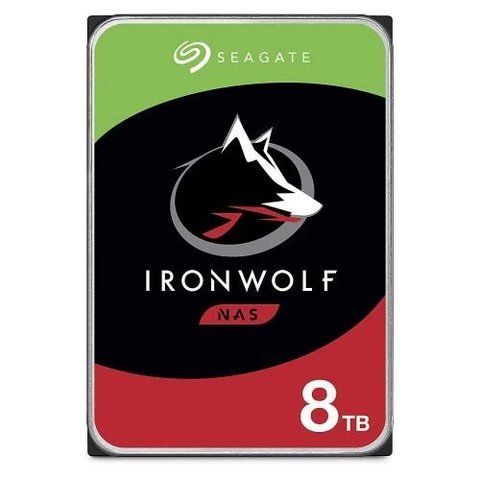 Жорсткий диск 3.5" 8Tb Seagate IronWolf, SATA3, 256 Мб, 7200 об/хв (ST8000VN004) 190624 фото