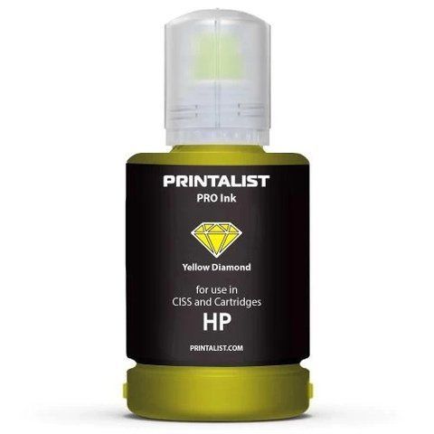 Чорнило Printalist HP, універсальне, Yellow, 140 мл, водорозчинне (PL-INK-HP-Y) 262522 фото