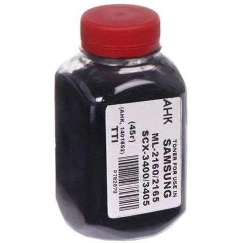 Тонер Samsung ML-2160/2165, SCX-3400/3405, SL-M2020/M2070, Black, 45 г, AHK (1401652) 122812 фото
