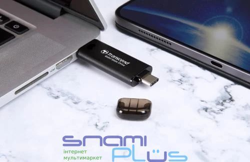 Зовнішній накопичувач SSD, 1Tb, Transcend ESD310, Black (TS1TESD310C) 268636 фото