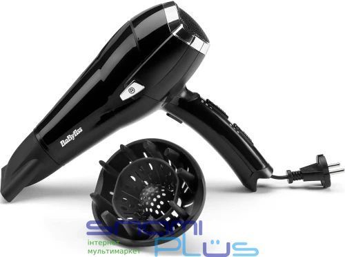 Фен Babyliss D374DE, Black 298840 фото