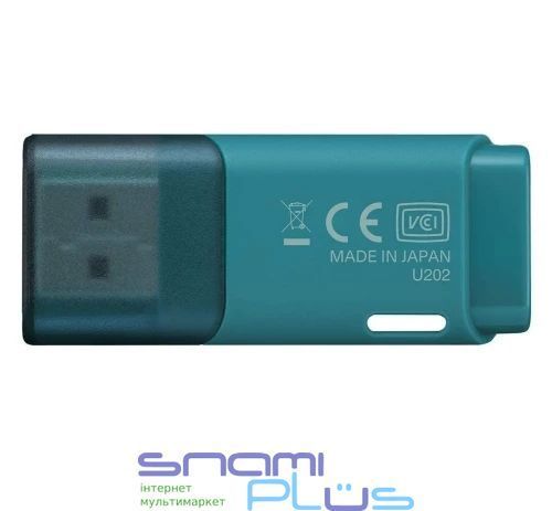 Флеш накопичувач USB 32Gb Kioxia TransMemory U202, Light Blue, USB 2.0 (LU202L032GG4) 308575 фото