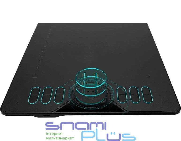 Графический планшет Huion HS610 + перчатка, Black 297088 фото