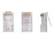 Конектор RJ45, UTP, 100 шт, Clear, Cat. 5e, Patron (CONNECT-RJ-455CAT-В) 226643 фото 1