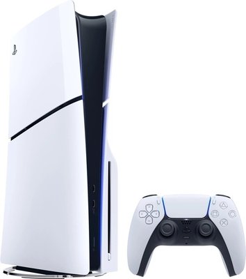 Ігрова приставка Sony PlayStation 5 Slim, White, з Blu-ray приводом (CFI-2008) 281440 фото