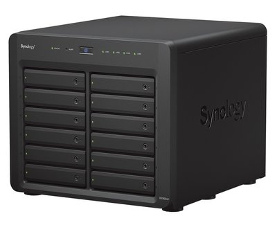 Мережеве сховище Synology DiskStation DS3622xs+, Black, 16Gb DDR4 ECC, 12x3.5'/2.5' SATA, 2x1GbE LAN / 2x10GbE LAN, 2xUSB3.2, 1xPCI-E 8x, 270x300x340 мм, 9.8 кг 264522 фото