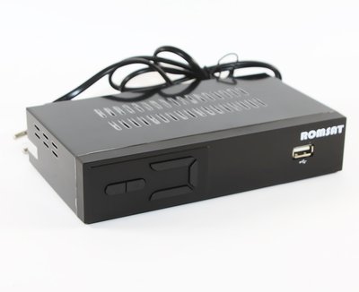 TV-тюнер зовнішній автономний Romsat T8030HD++ Black, DVB-T2, PVR, HDMI, USB 188005 фото
