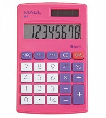 Калькулятор Maul M8, Pink 291820 фото