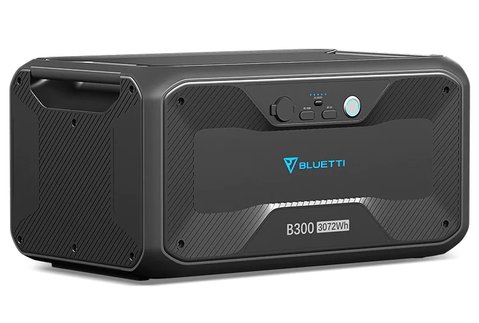 Додатковий акумулятор BLUETTI B300, Black, 3072 WH, USB Type-C (100 Вт), USB (18 Вт), підключення до сонячної панелі D050S 253449 фото