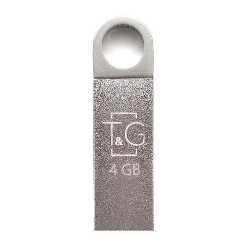 Флеш накопитель USB 4Gb T&G Metal TG026, Silver, USB 2.0 (TG026-4G) 152617 фото